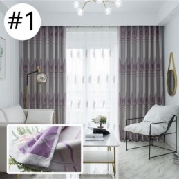 Tende Oscuranti Moderne In Tessuto Jacquard Ad Albero