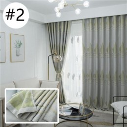 Tende Oscuranti Moderne In Tessuto Jacquard Ad Albero