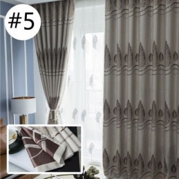 Tende Oscuranti Moderne In Tessuto Jacquard Ad Albero