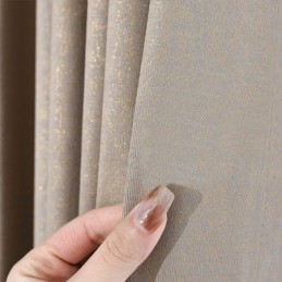 Tenda Semplice Color Bronzo, Su Misura, Tende Oscuranti Di Colore Puro Per Camera Da Letto E Soggiorno