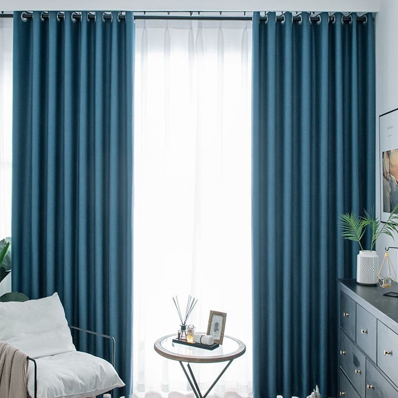 Tende Oscuranti Di Lusso In Lino, Tenda Tinta Unita, Tenda Su Misura Per Camera Da Letto E Soggiorno