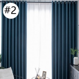 Tende Oscuranti Di Lusso In Lino, Tenda Tinta Unita, Tenda Su Misura Per Camera Da Letto E Soggiorno