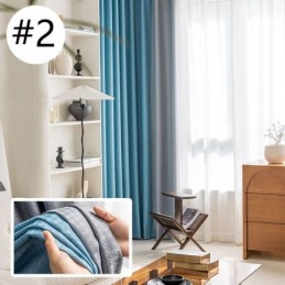 Tenda Jacquard Pied De Poule Su Misura, Oscurante Per Soggiorno E Camera Da Letto