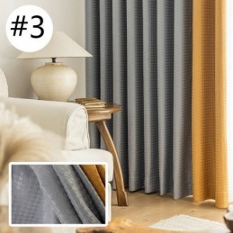 Tenda Jacquard Pied De Poule Su Misura, Oscurante Per Soggiorno E Camera Da Letto