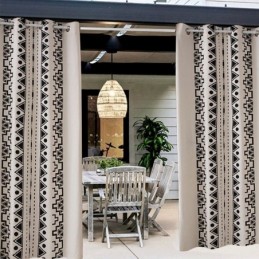 Tende Da Esterno Impermeabili Con Stampa Geometrica Per Gazebo Da Veranda