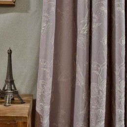 Tenda Semi-Oscurante Retrò Su Misura, Tenda Di Precisione In Jacquard Per Soggiorno