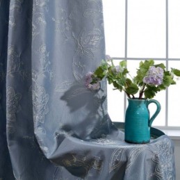 Tenda Semi-Oscurante Retrò Su Misura, Tenda Di Precisione In Jacquard Per Soggiorno