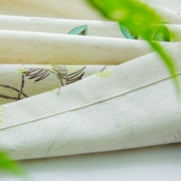 Tende Oscuranti Stampate Tropicali, Tende Con Foglie Verdi, Tende Su Misura Per Camera Da Letto