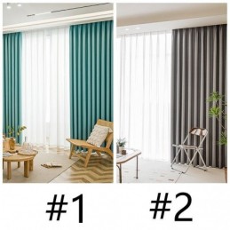 Tende Moderne A Tinta Unita, Tende Oscuranti Su Misura, Per Soggiorno E Sala Da Pranzo