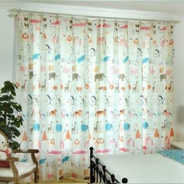 Tenda Su Misura Tenda Con Stampa Animalier Per Cameretta Bambini