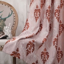 Tende Moderne In Tessuto Jacquard Ciniglia Europeo Per Soggiorno, Sala Da Pranzo, Camera Da Letto