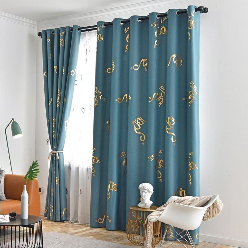 Tenda Oscurante Su Misura, Stile Nordico, Motivo A Carattere