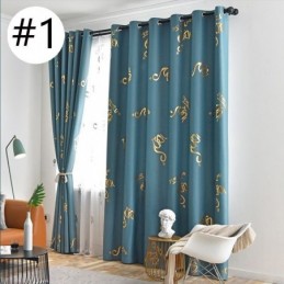 Tenda Oscurante Su Misura, Stile Nordico, Motivo A Carattere