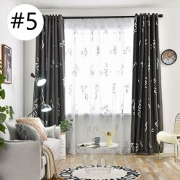 Tenda Oscurante Su Misura, Stile Nordico, Motivo A Carattere