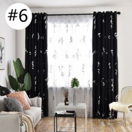 Tenda Oscurante Su Misura, Stile Nordico, Motivo A Carattere