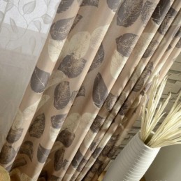Tenda Per La Protezione Dell'Ambiente Tenda Su Misura In Cotone E Canapa Ventilazione Stampa Trattamento Per Finestre