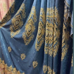 Tenda Di Lusso Su Misura, Tenda In Stile Europeo Con Ricamo