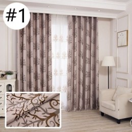Tende Oscuranti Moderne In Tessuto Jacquard Ad Albero