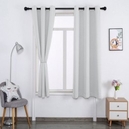 Tenda Oscurante Moderna Su Misura, Tende Di Colore Puro Per Soggiorno E Camera Da Letto