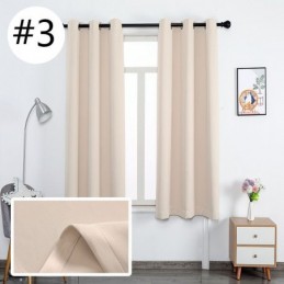Tenda Oscurante Moderna Su Misura, Tende Di Colore Puro Per Soggiorno E Camera Da Letto
