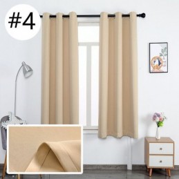 Tenda Oscurante Moderna Su Misura, Tende Di Colore Puro Per Soggiorno E Camera Da Letto