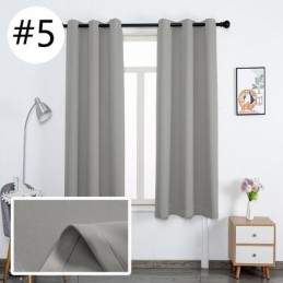 Tenda Oscurante Moderna Su Misura, Tende Di Colore Puro Per Soggiorno E Camera Da Letto