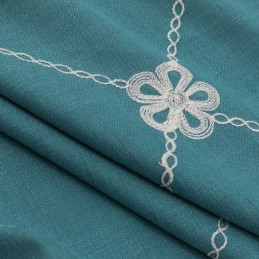 Tenda Moderna Su Misura In Cotone Con Reticolo A Rombi