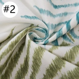 Tenda Oscurante Stampata Tropicale Su Misura, Pannello In Tulle Con Foglie Americane Per Camera Da Letto