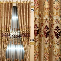 Tenda Moderna Su Misura Tenda Ricamata Decorativa
