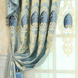 Tenda Moderna Su Misura Tenda Ricamata Decorativa