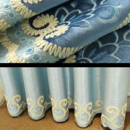 Tenda Moderna Su Misura Tenda Ricamata Decorativa