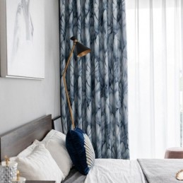 Tenda Moderna Su Misura Tenda Con Piante Stampa Home