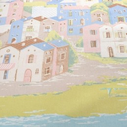 Tenda Nordica Su Misura, Tenda Cotton Town Stampata