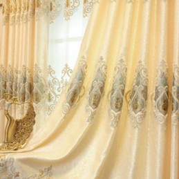Tenda Moderna Su Misura Tenda Ricamata Decorativa