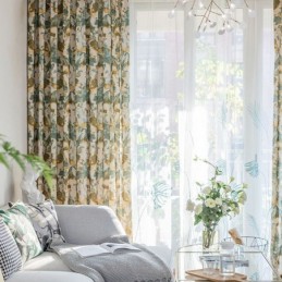 Tenda Moderna Su Misura In Cotone, Stile Semplice