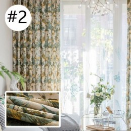 Tenda Moderna Su Misura In Cotone, Stile Semplice