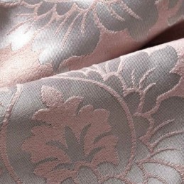 Tenda Rurale Europea Su Misura, Tessuto Oscurante Per Camera Da Letto In Jacquard Rosa