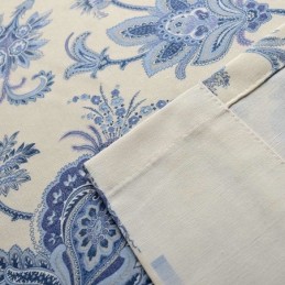 Tenda Giapponese Semplice Su Misura, Tessuto Stampato Blu Per Studio E Camera Da Letto