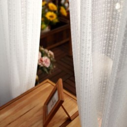 Tende In Tulle Bianco Per Soggiorno, Tende Tinta Unita, Tende Su Misura, Tende Trasparenti In Voile Per Camera Da Letto