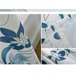 Tenda Moderna Semplice Su Misura Con Stampa Di Fiori Freschi In Tessuto Per Camera Da Letto