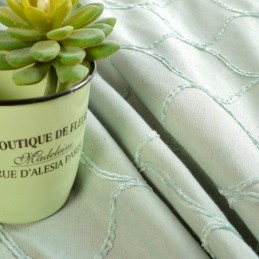 Tenda Giapponese Semplice Su Misura Con Ricamo Geometrico, Tessuto Protettivo Per L'Ambiente Verde