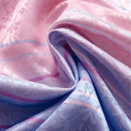 Tende Moderne In Jacquard Con Strisce Colorate Sfumate, Su Misura Per La Camera Da Letto Di Una Ragazza