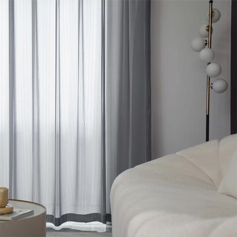 Tende Trasparenti A Righe, Decorazioni Per La Casa, Tende Moderne In Tulle, Tende Su Misura Per Il Soggiorno