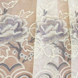 Tende Moderne In Tulle Trasparente Con Motivi Floreali Per Soggiorno E Camera Da Letto