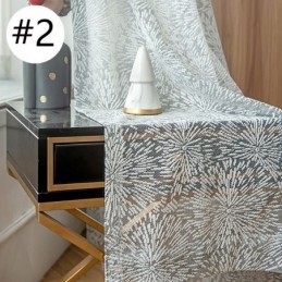 Tende Trasparenti In Tulle Nordico, Eleganti Tende In Voile Bianco Su Misura, Pannello Per Tende Per Soggiorno.