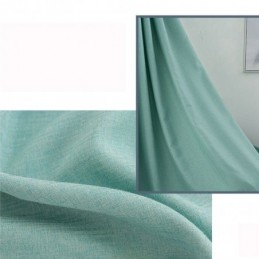 Tenda Nordica Semplice Su Misura, In Tessuto Per Tende, Tinta Unita, Per Camera Da Letto