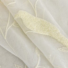 Tenda Trasparente In Tulle Ricamato, Su Misura, Con Motivo A Uccelli, Per Soggiorno, Camera Da Letto