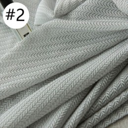 Tenda Di Lusso In Tulle Bianco Su Misura Per Soggiorno, Camera Da Letto, Finestra, Tessuto Jacquard Trasparente