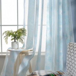 Tenda Semplice In Stile Rurale, Su Misura, In Tessuto Jacquard Color Pesca, Per Camera Da Letto E Soggiorno