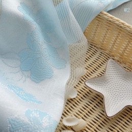Tenda Semplice In Stile Rurale, Su Misura, In Tessuto Jacquard Color Pesca, Per Camera Da Letto E Soggiorno